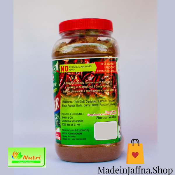 madeinjaffna.shop - Curry Powder 1 Kg ( Nutri Food Packers )