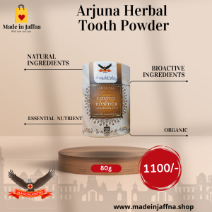 MadeinJaffna.Shop - Mangalapathy - Arjuna Herbal Tooth Powder