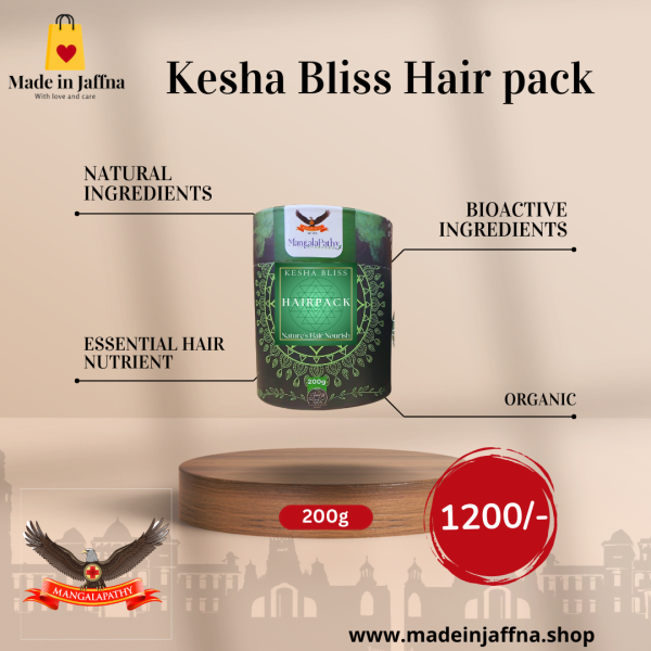 MadeinJaffna.Shop - Mangalapathy - Kesha Bliss Hair pack.